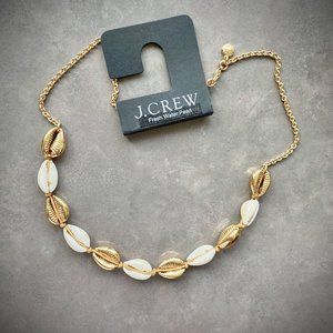 J. Crew NWT Seaside Shell Necklace